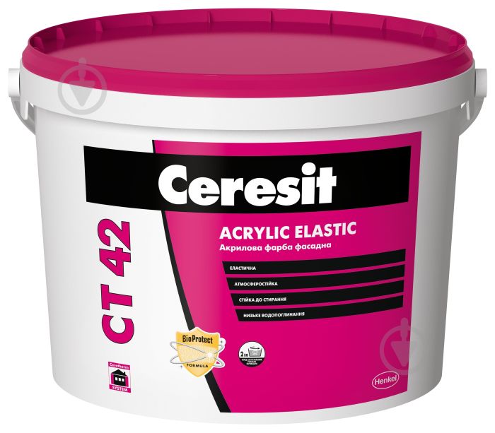 Ceresit Фарба фасадна CT 42 силіконова