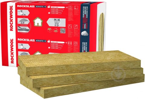Rockwool Акустична вата Акустик Баттс 50 мм
